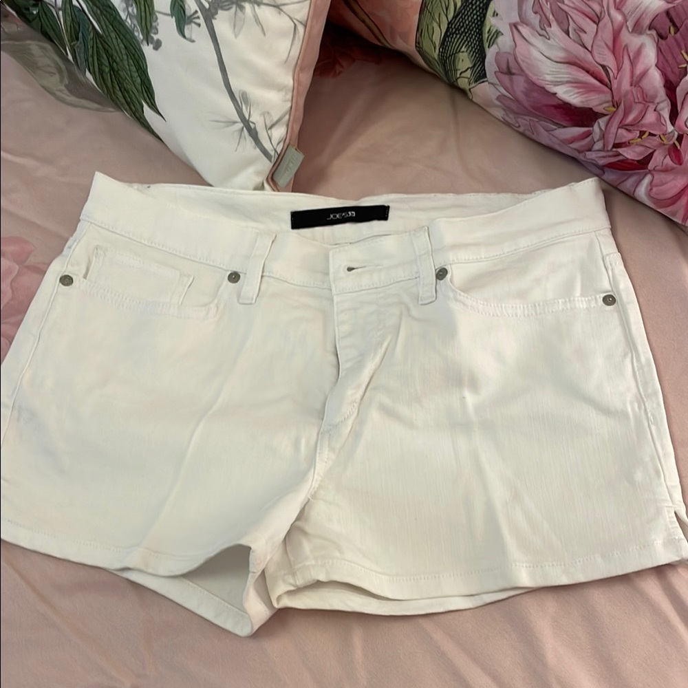 EUC Joe’s Women's White Jean Shorts